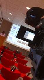 Media Inventions filming a conference in Plymouth on behalf of BioApproaches South West